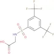 2-[3,5-Bis(trifluoromethyl)benzenesulfonamido]acetic acid