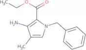 ethyl 3-amino-1-benzyl-4-cyano-1H-pyrrole-2-carboxylate