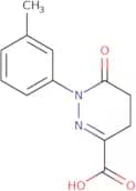 1-(3-Methylphenyl)-6-oxo-1,4,5,6-tetrahydropyridazine-3-carboxylic acid