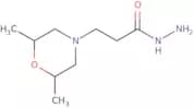 3-(2,6-Dimethylmorpholin-4-yl)propanehydrazide