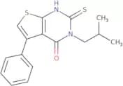 3-(2-Methylpropyl)-5-phenyl-2-sulfanyl-3H,4H-thieno[2,3-d]pyrimidin-4-one