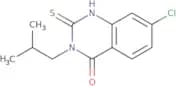7-Chloro-3-(2-methylpropyl)-2-sulfanyl-3,4-dihydroquinazolin-4-one