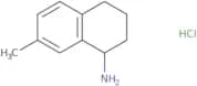 (1R)-7-Methyl-1,2,3,4-tetrahydronaphthalen-1-amine hydrochloride