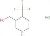 [4-(Trifluoromethyl)piperidin-3-yl]methanol hydrochloride