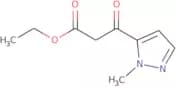 Ethyl 3-(1-methyl-1H-pyrazol-5-yl)-3-oxopropanoate