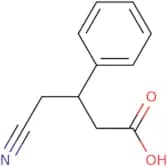 4-Cyano-3-phenylbutanoic acid