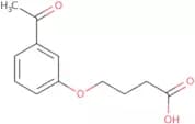 4-(3-Acetylphenoxy)butanoic acid