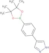 4-[4-(Tetramethyl-1,3,2-dioxaborolan-2-yl)phenyl]-1H-pyrazole