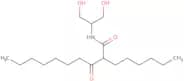 N-(1,3-Dihydroxypropan-2-yl)-2-hexyl-3-oxodecanamide