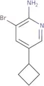 3-Bromo-5-cyclobutylpyridin-2-amine