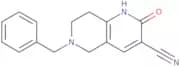 6-Benzyl-2-oxo-1,2,5,6,7,8-hexahydro-1,6-naphthyridine-3-carbonitrile