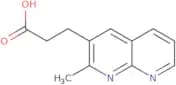 3-(2-Methyl-1,8-naphthyridin-3-yl)propanoic acid