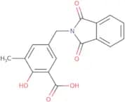 5-[(1,3-Dioxo-2,3-dihydro-1H-isoindol-2-yl)methyl]-2-hydroxy-3-methylbenzoic acid