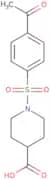 1-(4-Acetylbenzenesulfonyl)piperidine-4-carboxylic acid