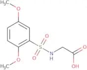 2-(2,5-Dimethoxybenzenesulfonamido)acetic acid
