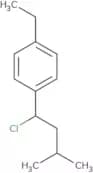 1-(1-Chloro-3-methylbutyl)-4-ethylbenzene