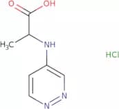 (2S)-2-[(Pyridazin-4-yl)amino]propanoic acid hydrochloride