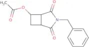 rac-(1R,5R,6S)-3-Benzyl-2,4-dioxo-3-azabicyclo[3.2.0]heptan-6-yl acetate