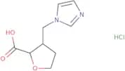 rac-(2R,3R)-3-[(1H-Imidazol-1-yl)methyl]oxolane-2-carboxylic acid hydrochloride