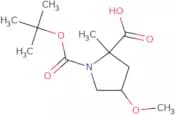 1-[(tert-Butoxy)carbonyl]-4-methoxy-2-methylpyrrolidine-2-carboxylic acid