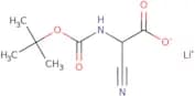 Lithium 2-{[(tert-butoxy)carbonyl]amino}-2-cyanoacetate