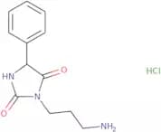 3-(3-Aminopropyl)-5-phenylimidazolidine-2,4-dione hydrochloride