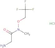 2-Amino-N-methyl-N-(2,2,2-trifluoroethoxy)acetamide hydrochloride