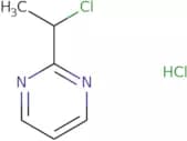 2-(1-Chloroethyl)pyrimidine hydrochloride