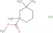 Methyl 1-amino-3,3-dimethylcyclohexane-1-carboxylate hydrochloride