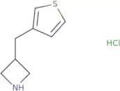 3-[(Thiophen-3-yl)methyl]azetidine hydrochloride