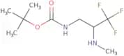 tert-Butyl N-[3,3,3-trifluoro-2-(methylamino)propyl]carbamate