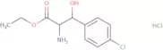 Ethyl 2-amino-3-(4-chlorophenyl)-3-hydroxypropanoate hydrochloride