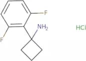 1-(2,6-Difluorophenyl)cyclobutan-1-amine hydrochloride