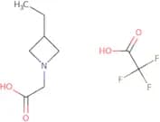 2-(3-Ethylazetidin-1-yl)acetic acid, trifluoroacetic acid