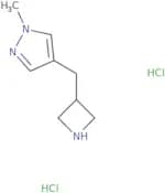 4-[(Azetidin-3-yl)methyl]-1-methyl-1H-pyrazole dihydrochloride