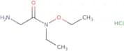 2-Amino-N-ethoxy-N-ethylacetamide hydrochloride