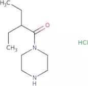 2-Ethyl-1-(piperazin-1-yl)butan-1-one hydrochloride
