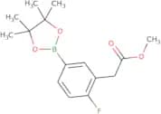 4-Fluoro-3-(2-methoxy-2-oxoethyl)phenylboronic acid pinacol ester