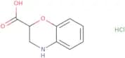 3,4-Dihydro-2H-1,4-benzoxazine-2-carboxylic acid hydrochloride