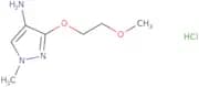 3-(2-Methoxyethoxy)-1-methyl-1H-pyrazol-4-amine hydrochloride