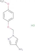 1-[(4-Methoxyphenoxy)methyl]-1H-pyrazol-4-amine hydrochloride