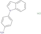 4-(Indol-1-yl)aniline hydrochloride