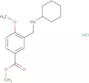 Methyl 3-[(cyclohexylamino)methyl]-4-methoxybenzoate hydrochloride