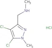 [(4,5-Dichloro-1-methyl-1H-pyrazol-3-yl)methyl](methyl)amine hydrochloride