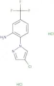 2-(4-Chloro-1H-pyrazol-1-yl)-5-(trifluoromethyl)aniline dihydrochloride