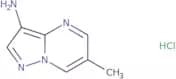 6-Methylpyrazolo[1,5-a]pyrimidin-3-amine hydrochloride