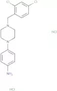 4-{4-[(2,4-Dichlorophenyl)methyl]piperazin-1-yl}aniline dihydrochloride