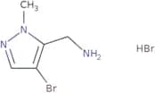 (4-Bromo-1-methyl-1H-pyrazol-5-yl)methanamine hydrobromide
