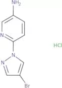 6-(4-Bromo-1H-pyrazol-1-yl)pyridin-3-amine hydrochloride