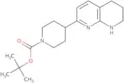 tert-Butyl 4-(5,6,7,8-tetrahydro-1,8-naphthyridin-2-yl)piperidine-1-carboxylate